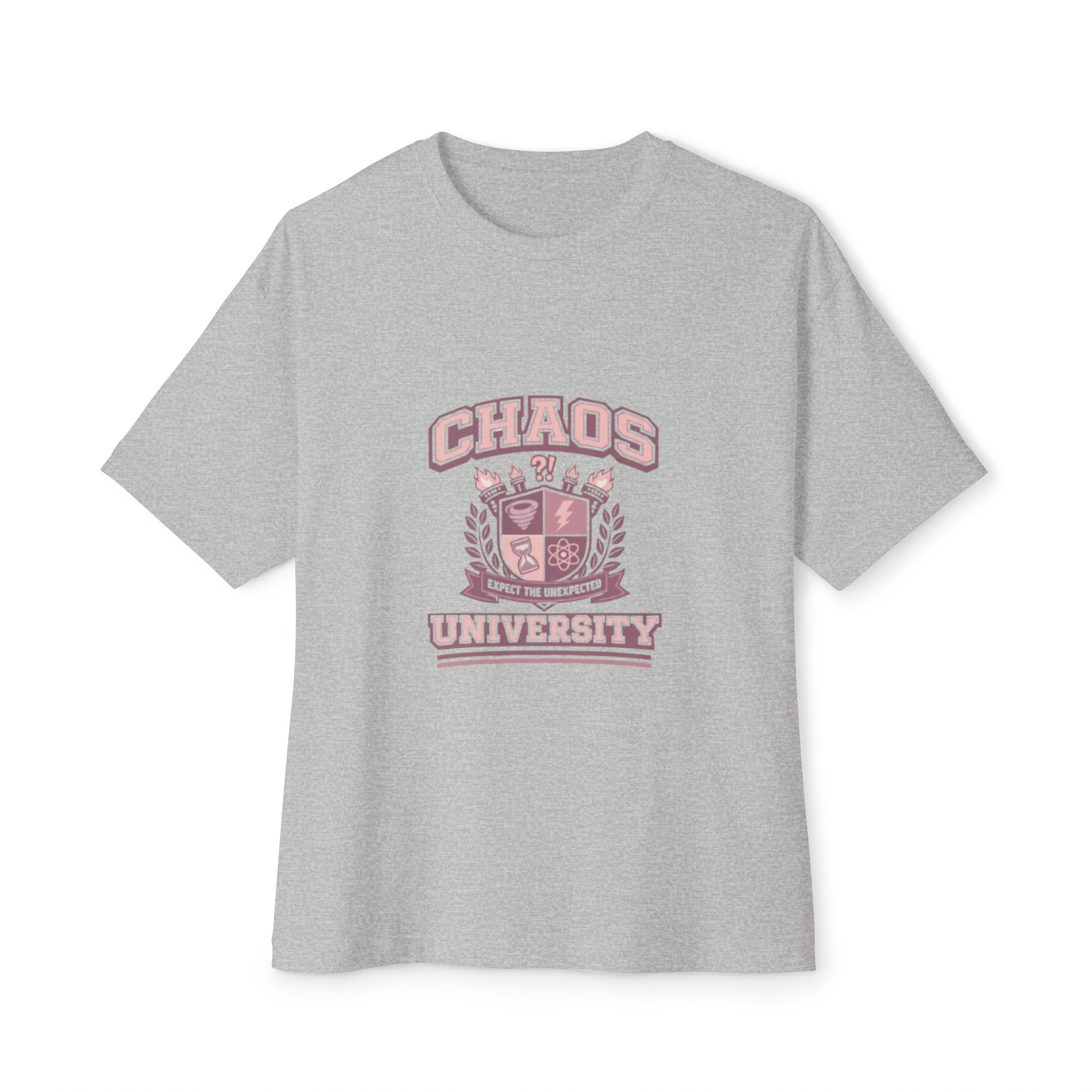 Chaos University crest Tee | College crest graphic shirt - Image 5