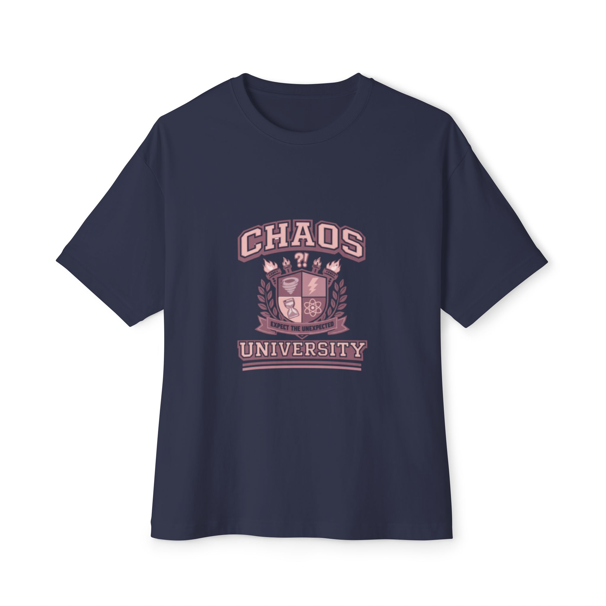 Chaos University crest Tee | College crest graphic shirt - Image 6